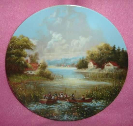 SCENIC SELTMANN WEIDEN 1987 COLLECTORS PLATE No E4654 from BLISFUL