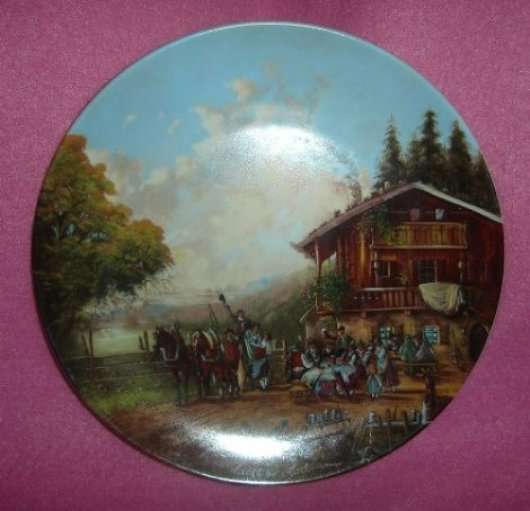 SCENIC SELTMANN WEIDEN 1986 COLLECTORS PLATE No F3231 from BLISFUL