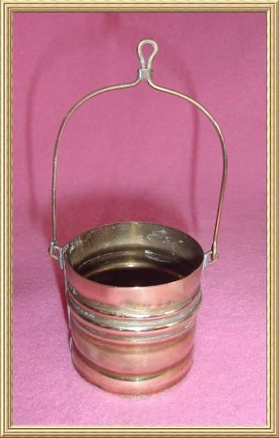 BRASS HANGING BUCKET from BLISFUL