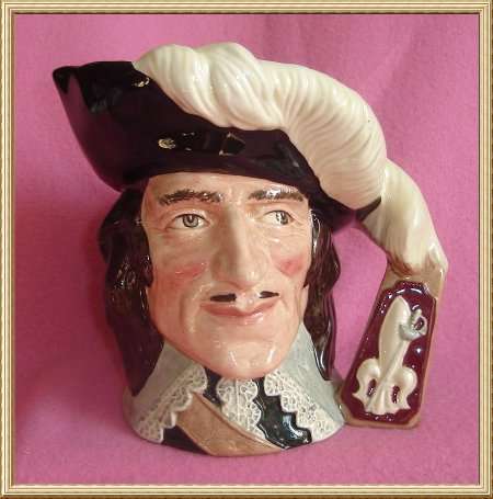 Royal Doulton Character Jug " D ' Artagnan " D6691 large from BLISFUL