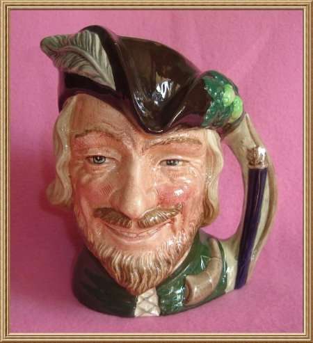 Royal Doulton Character Jug " Robin Hood " D6527 large from BLISFUL