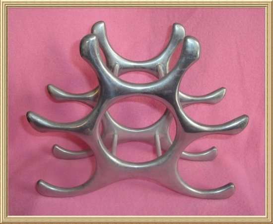 SOLID DECO METAL WINE RACK from BLISFUL