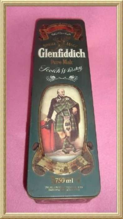 GLENFIDDICH PURE SINGLE MALT SCOTCH WHISKY TIN from BLISFUL