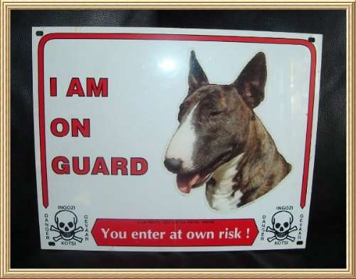 PERSPEX SIGN " I AM ON GUARD " from BLISFUL