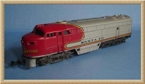 Atlas Italy RR Sante Fe Dummy Diesel Engine from Blisful