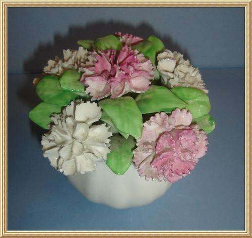 Floral Bouquet of Carnations by Royal Adderley Bone China England from Blisful