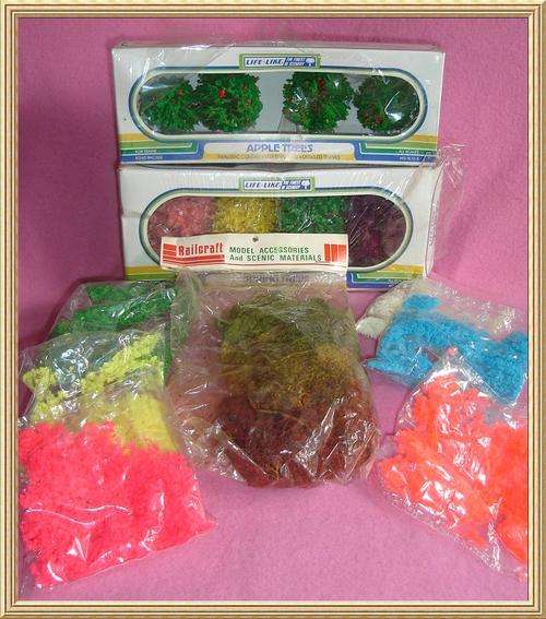 Boxed Apple & Spring Trees with Scenic Material from Blisful