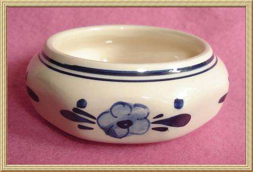 Blue and White Delfts Floral Dish from Blisful