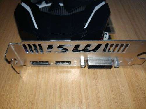 MSI GTX 1050 Ti 4GB