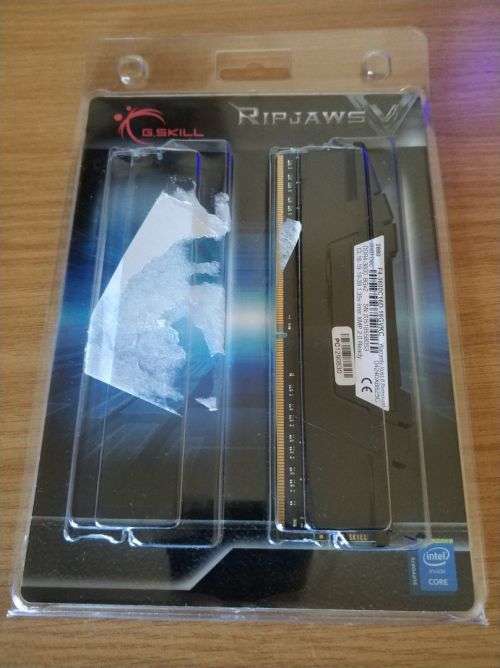 G.Skill Ripjaws V DDR4 3600 CL16 8GB (1x 8GB)