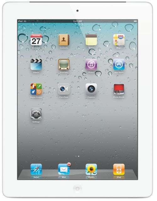 Apple iPad 3rd Gen (Wi-Fi + Cellular) 64 GB (White) | MD371SO/A