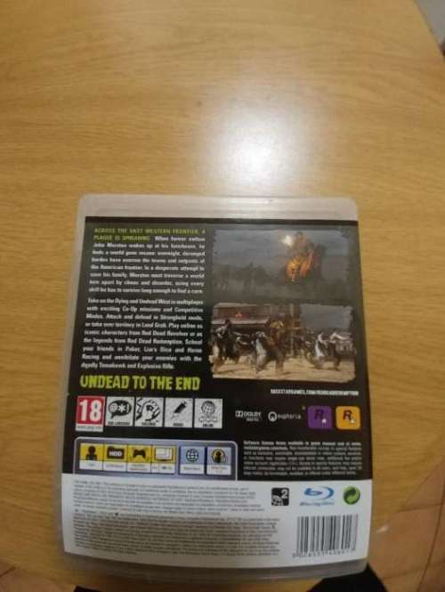 PS3 Game - Red Dead Redemption (Undead Nightmare) - Playstation 3