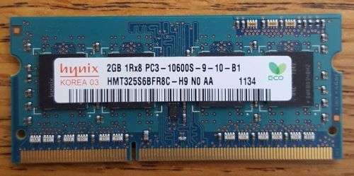 Hynix 2GB DDR3 Laptop RAM