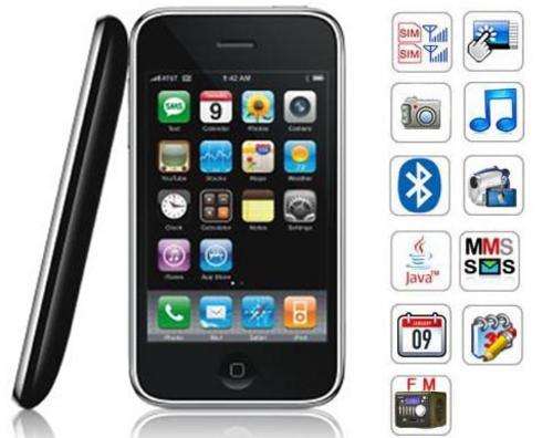 unlocked i9 +++ 3.2 inch dual sim, Java, Bluetooth, Camera,Free silicon protection case.