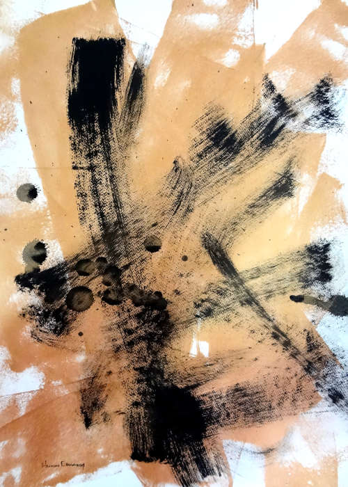 Hilton Edwards Abstract Art Painting