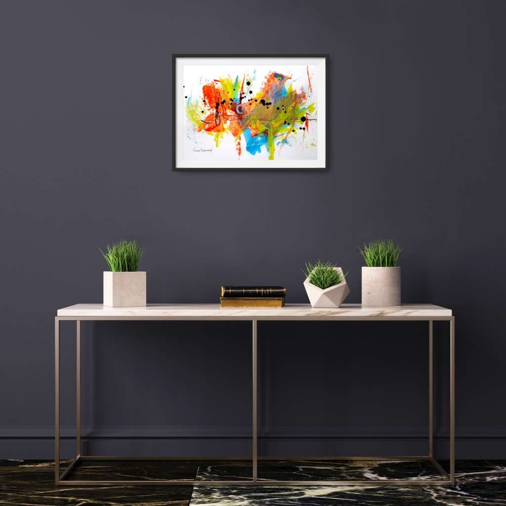 Hilton Edwards Abstract Art Painting