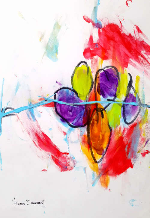 Hilton Edwards Abstract Art Painting