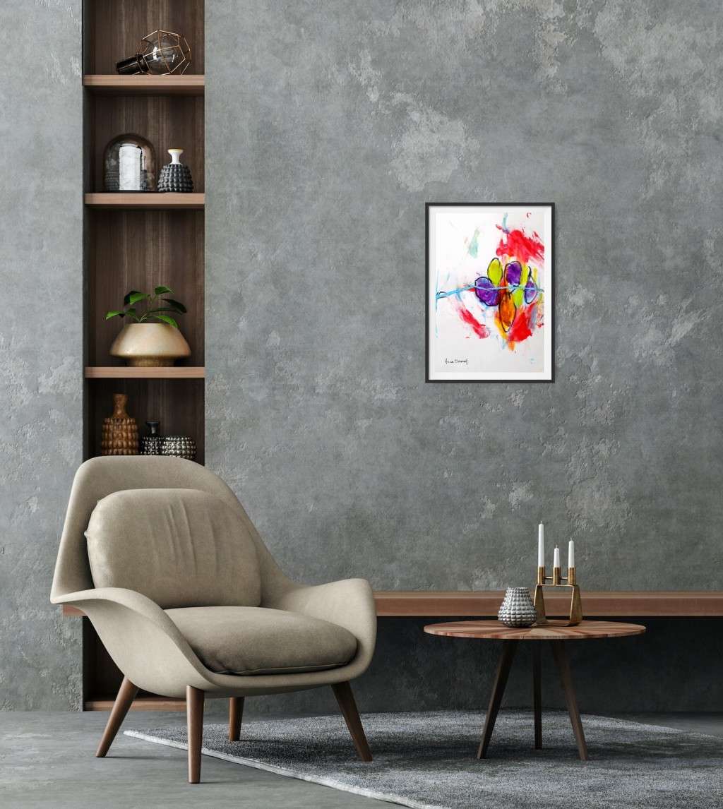 Hilton Edwards Abstract Art Painting