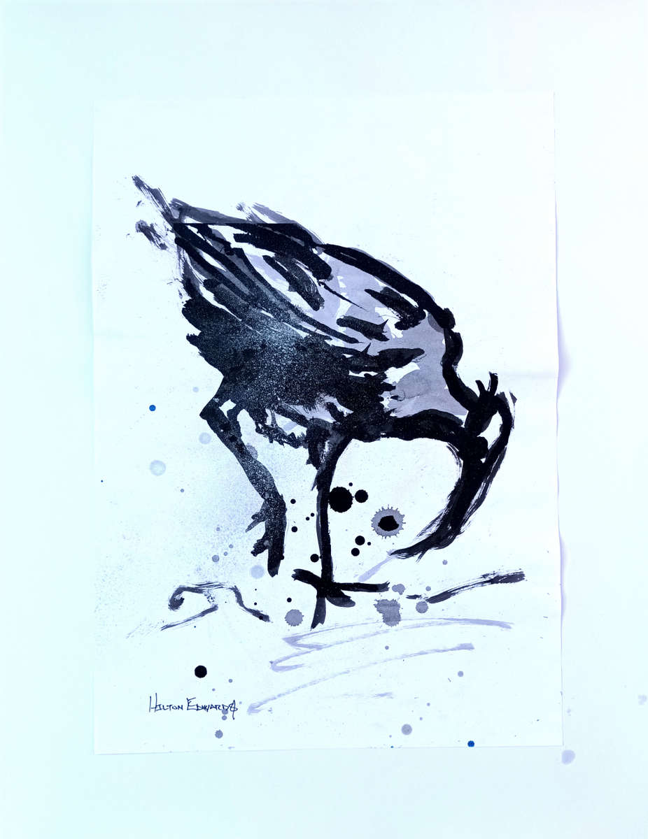 Hilton Edwards Abstract Art Painting - Hadeda Series