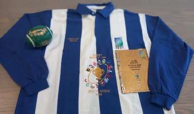 1995 RWC SHIRT and Opening Programme
