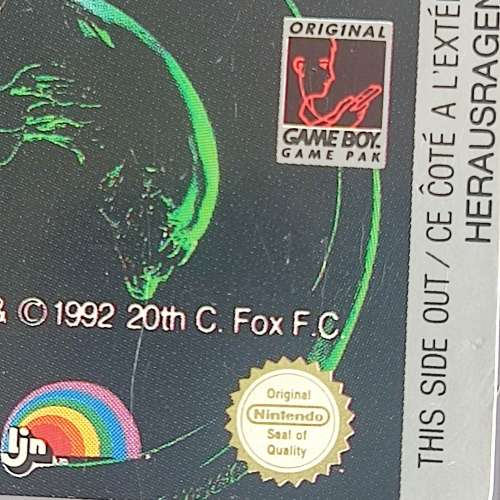 Gameboy /Game Boy Color game Alien 3