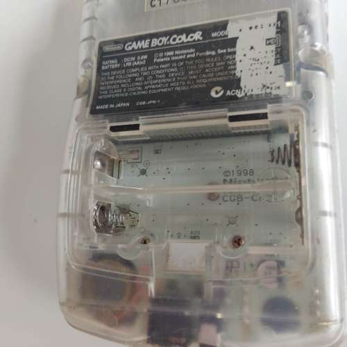 Gameboy Color console Nintendo