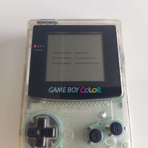 Gameboy Color console Nintendo