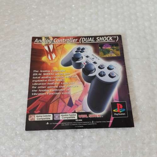 MediEvil playstation 1/Ps one game manual