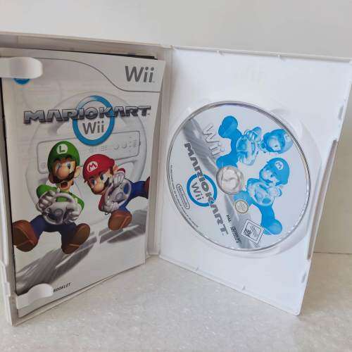 Mario Kart Nintendo Wii +steering wheel PAL region
