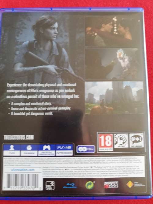 Playstation 4 game The last of us part 2