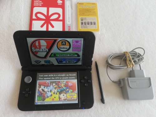 Nintendo 3ds Xl Super Smash Bros limited edition console, smash bros game pre installed