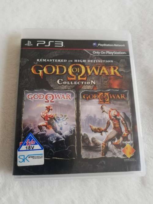 Playstation 3 game God of war collection