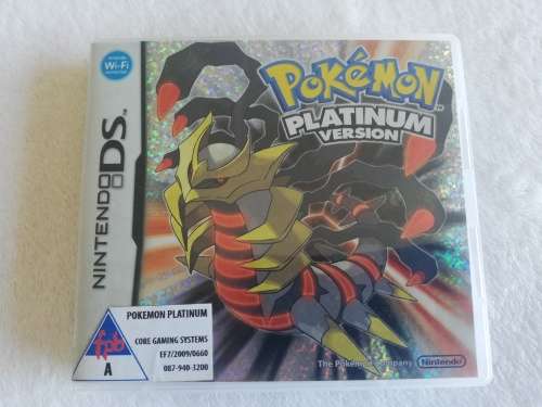 Pokémon platinum Nintendo DS game