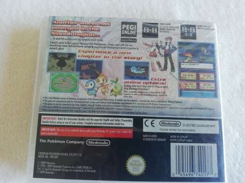Pokémon platinum Nintendo DS game