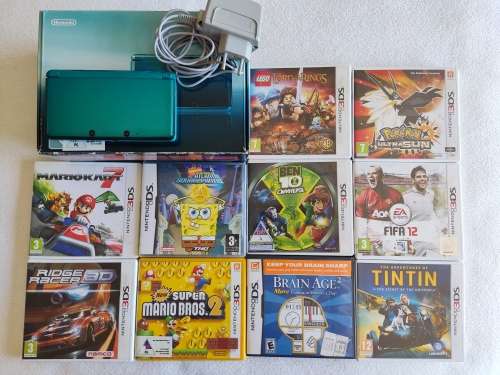 Nintendo 3ds and games bundle
