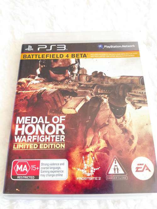 Playstation 3 game Medal of Honor War fighter