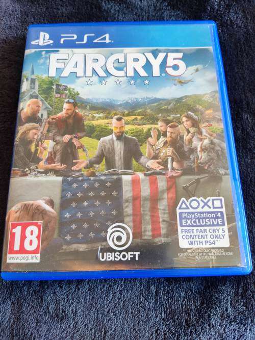 Playstation 4 game Farcry 5
