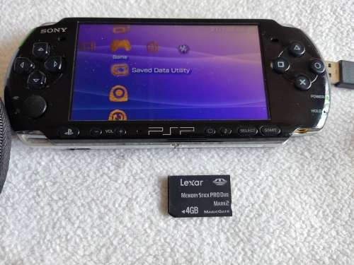 Psp and games bundle includes charger and 4gb memory card