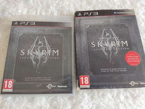 The elder scrolls V skyrim legendary edition playstation 3