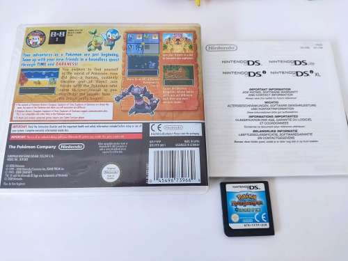 Pokémon mystery dungeon explorers of time Nintendo Ds