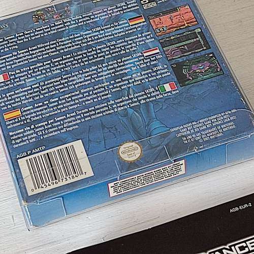 Metroid Fusion GBA gameboy advance game