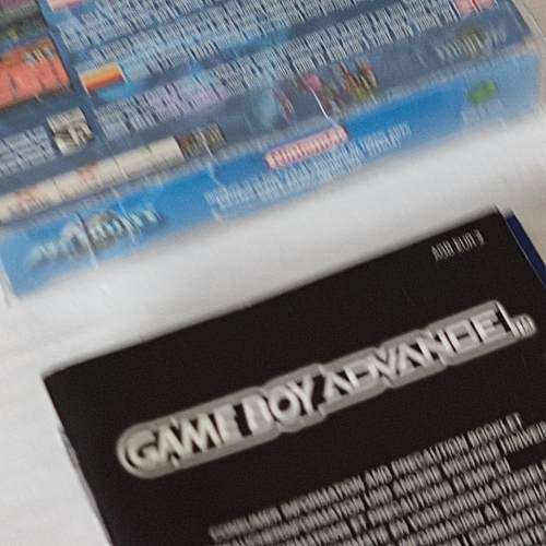 Metroid Fusion GBA gameboy advance game