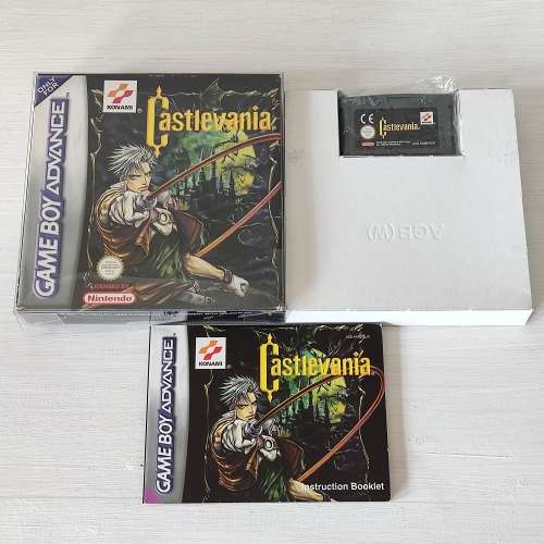 Gameboy Advance sp game Castlevania Circle of the Moon