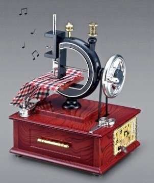 Mini sewing machine Music Box