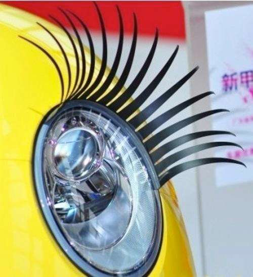 car eye lashes