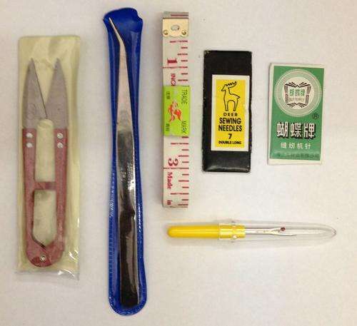 6 Pieces of Sewing Kit tools