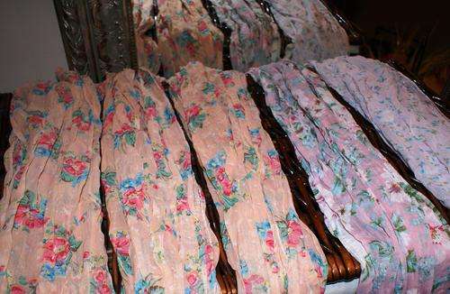 Set of 5 Chiffon Scarves