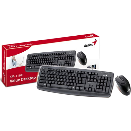 Genius KM-110X Keyboard and Mouse Combo