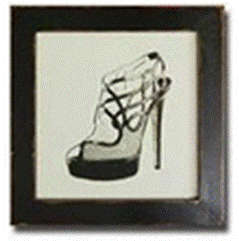Framed Stiletto Print (60cm x 60cm)