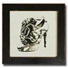 Framed Stiletto Print (60cm x 60cm)